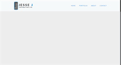 Desktop Screenshot of jessejcontracting.com